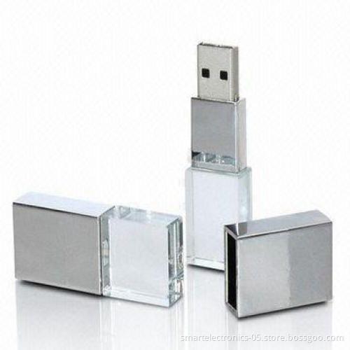 Crystal USB Flash Drives